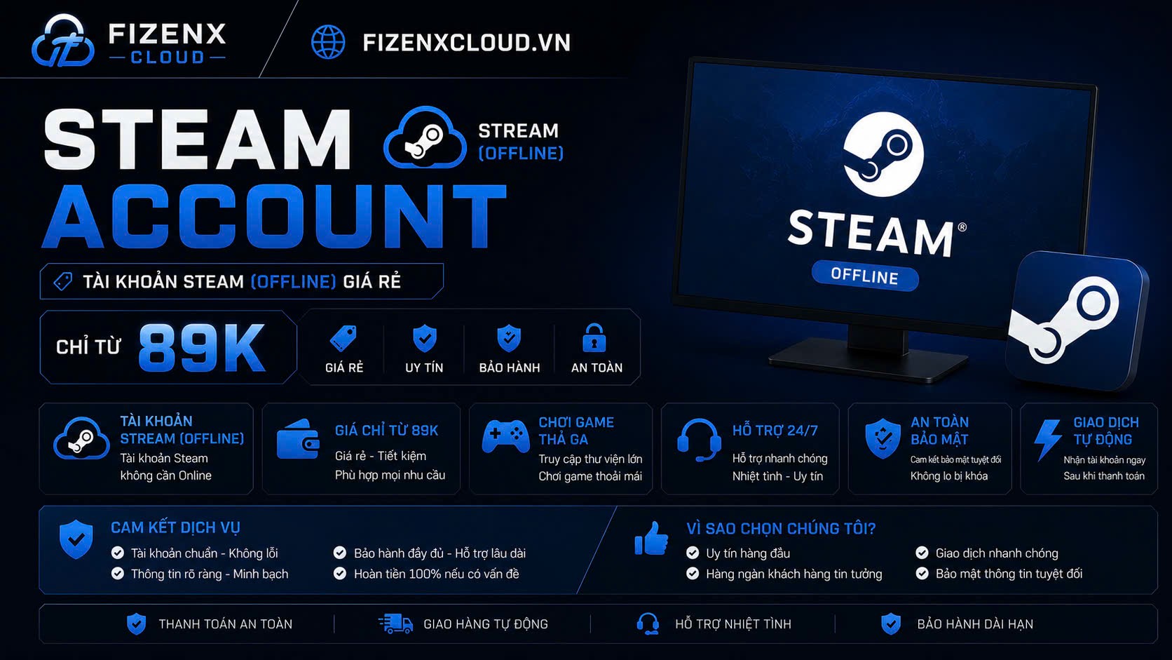 Steam Account (Offline)